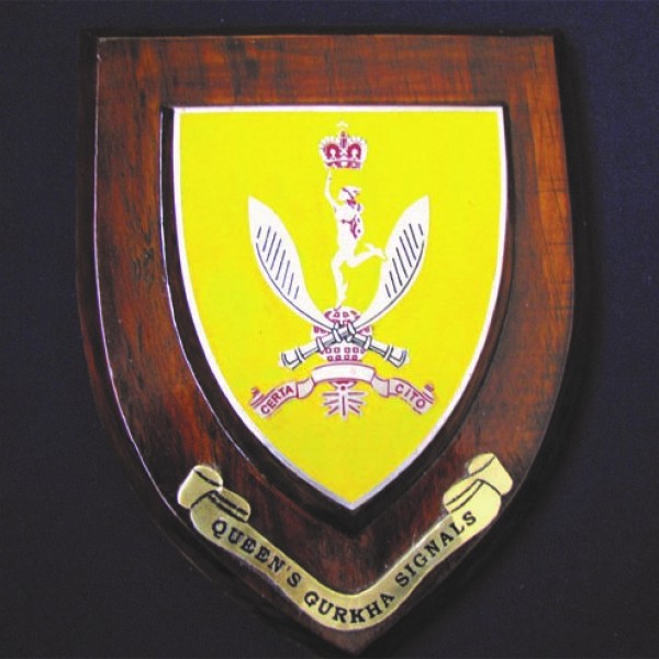 RGR (Royal Gurkha Rifles) Plaque